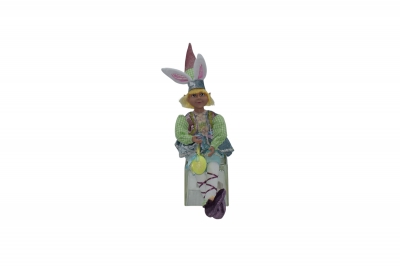 EASTER ELF ROSES 50CM LIGHT BLUE