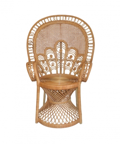 PEACOCK CHAIR REGULAR SIZE ΦΥΣΙΚΟ RATTAN ΙΝΔΟΝΗΣΙΑΣ