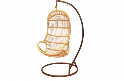 ΚΡΕΜΑΣΤΗ ΚΑΡΕΚΛΑ BASKET ΜΕ ΒΑΣΗ 75*75*110CM ΦΥΣΙΚΟ RATTAN ΙΝΔΟΝΗΣΙΑΣ