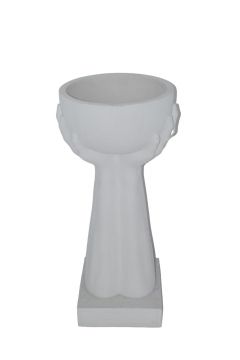  PLANTER 45*100CM  WHITE