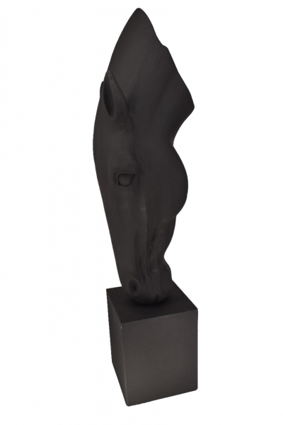 PLANTER ΚΕΦΑΛΙ ΑΛΟΓΟΥ 50*205CM BLACK
