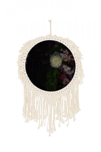 ΚΑΘΡΕΦΤΗΣ ΜΑΚΡΑΜΕ 48*58CM CREAM