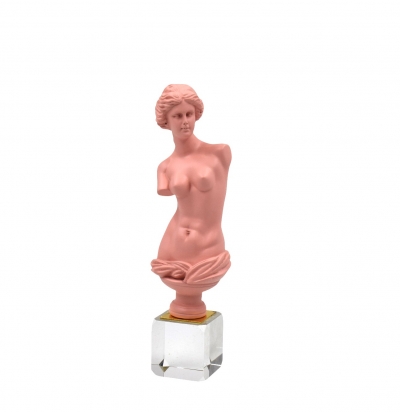 ΑΓΑΛΜΑΤΙΔΙΟ VENUS(ΑΦΡΟΔΙΤΗ) 12*10*40CM ΡΟΖ