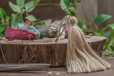 ΦΟΥΝΤΑ ΜΑΤ 17cm ΜΟΝΟΧΡΩΜΗ ΜΠΕΖ