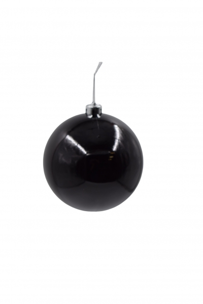 15cm χρ.μπαλα αθραυστη shiny black