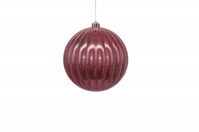 20cm χρ.μπαλα pearl αθραυστη  blush pink